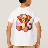 Tigger Cartoon Tijger T-Shirt (Achterkant)
