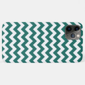 Tiggroen Zig Zag Ontwerp Patroon Case-Mate iPhone Case (Achterkant (horizontaal))