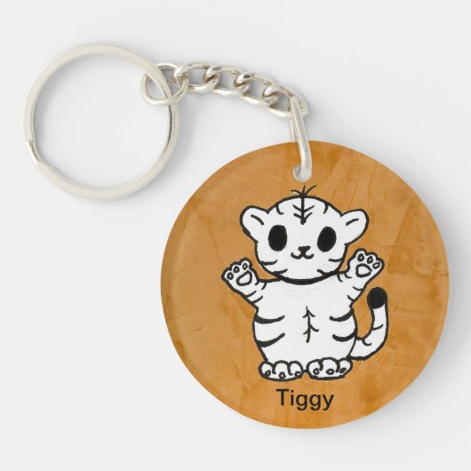 Tiggy Sleutelhanger (Voorkant)