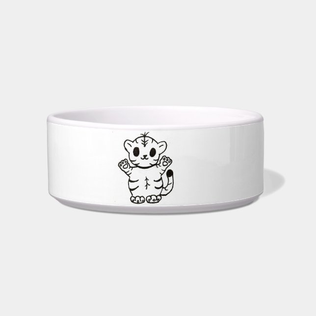 Tiggy Tiger Cub Voerbakje (Links)