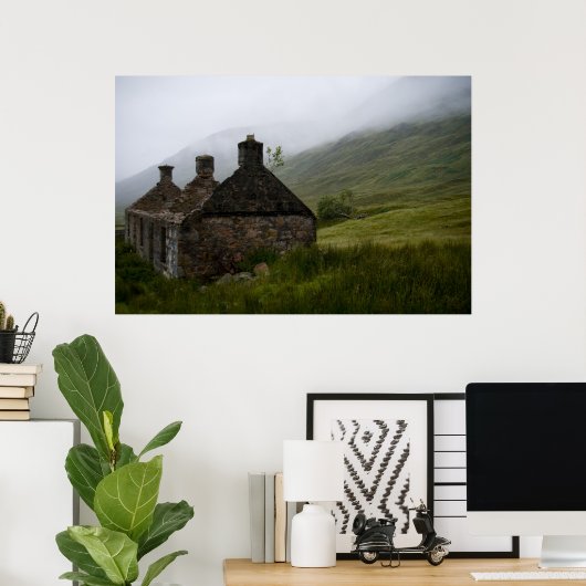 Tigh-Na-Sleubhaich Poster (Thuiskantoor)