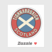 Tighnabruaich, Schotland Sticker (Vel)