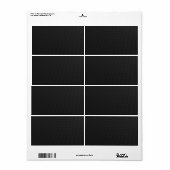 Tightly Woven Carbon Fiber Textured Etiket (Full Sheet)