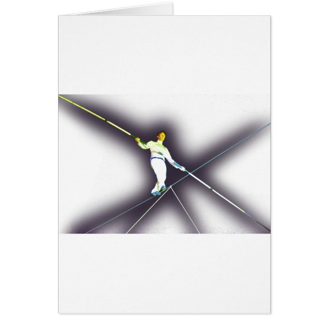 tightroop lopen (Voorkant)