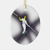 tightroop lopen keramisch ornament (Rechts)