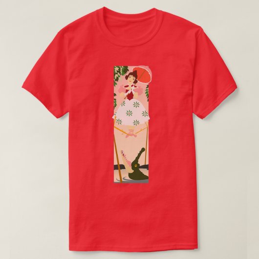 Tightrope Girl T-shirt (Design voorkant)
