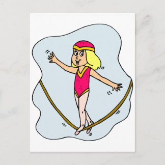Tightrope Walker Briefkaart
