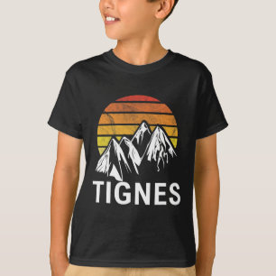 Tignes France Alps Ski Resort Snowboarding T-shirt