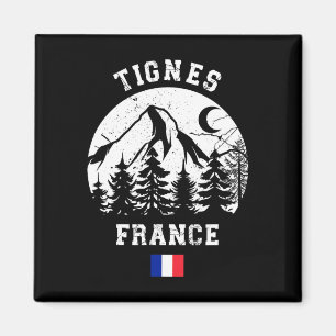 Tignes France Alps Skigebied Alpine Skiën Frans Magneet