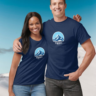 Tignes Frankrijk skigebied T-shirt