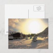 Tignes Les Bois Winter Briefkaart (Voorkant / Achterkant)