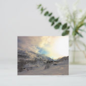 Tignes Les Bois Winter Sunrise Briefkaart (Staand voorkant)