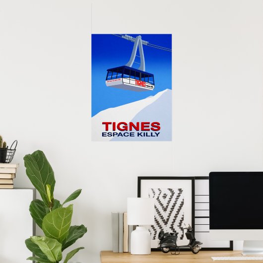 Tignes Poster (Thuiskantoor)