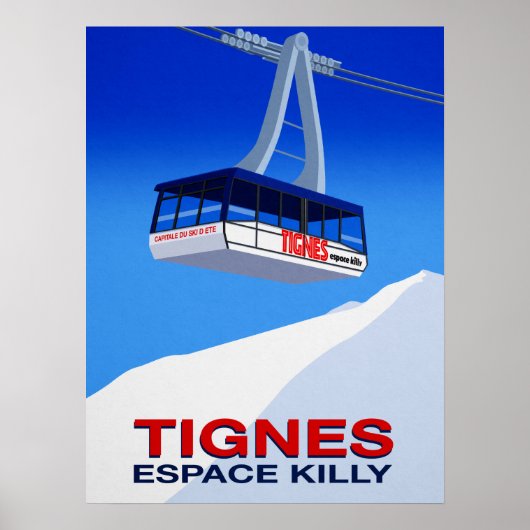 Tignes Poster (Voorkant)