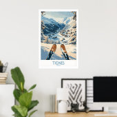 Tignes Print Frankrijk 1 (Thuiskantoor)