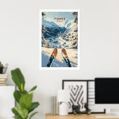 Tignes Reisposter 1 Poster (Thuiskantoor)