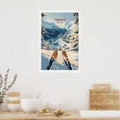 Tignes Reisposter 1 Poster (Keuken)