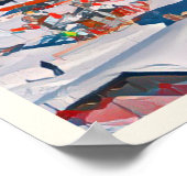 Tignes Skiresort Poster (Hoek)