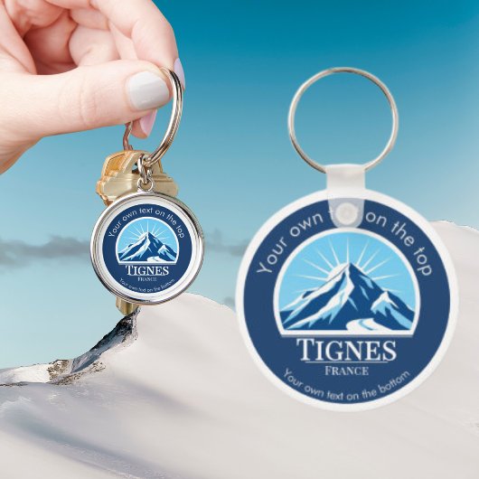 Tignes / Val d'Isère Frankrijk Mountain Sleutelhan Sleutelhanger