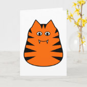 Tigr - de Leuke Kaart van de Groeten van de Tijger (Gele Bloem)