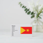 tigray , Ethiopië Visitekaartje (Staand voorkant)