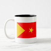 Tigray Flag Tweekleurige Koffiemok (Links)