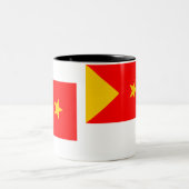 Tigray Flag Tweekleurige Koffiemok (Center)