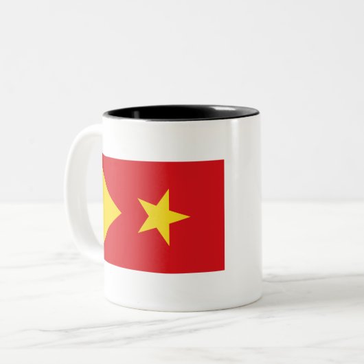 Tigray Tweekleurige Koffiemok (Voorkant links)