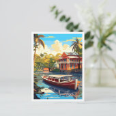 Tigre Argentina Travel  Illustratie Briefkaart (Staand voorkant)