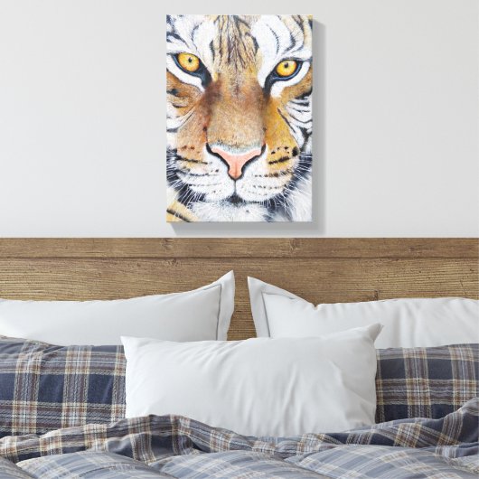 Tigre Canvas Afdruk (Insitu (Slaapkamer))