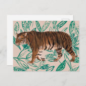 Tigre de Siberie Briefkaart (Voorkant / Achterkant)