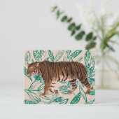 Tigre de Siberie Briefkaart (Staand voorkant)