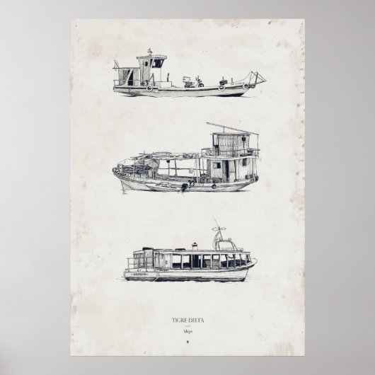 Tigre Delta: Deel 1 Afdrukken verzonden Poster (Voorkant)