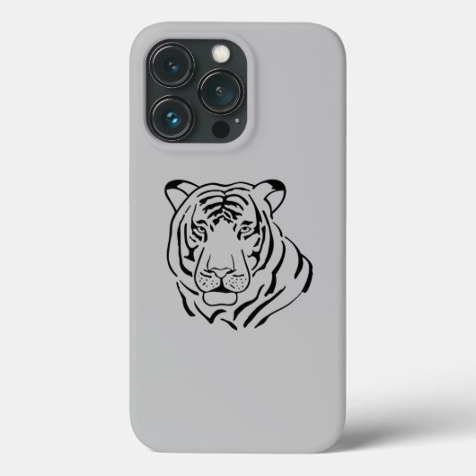 Tigre Gratiffi iPhone Case (Achterkant)