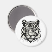 Tigre mirando magneet (Voorkant / Achterkant)