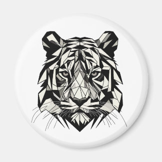 Tigre mirando magneet