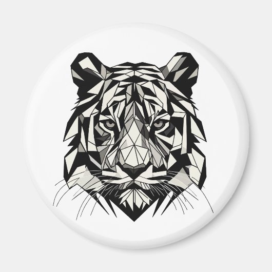 Tigre mirando magneet (Voorkant)