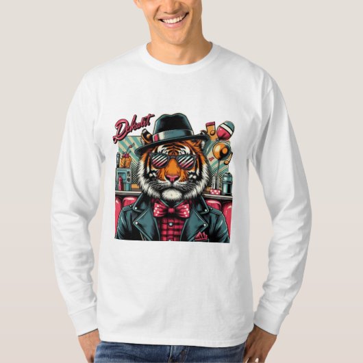 Tigre Rockabilly T-shirt (Voorkant)