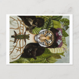 Tigresa Kahlo Briefkaart