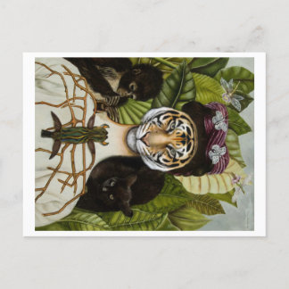 Tigresa Kahlo Briefkaart