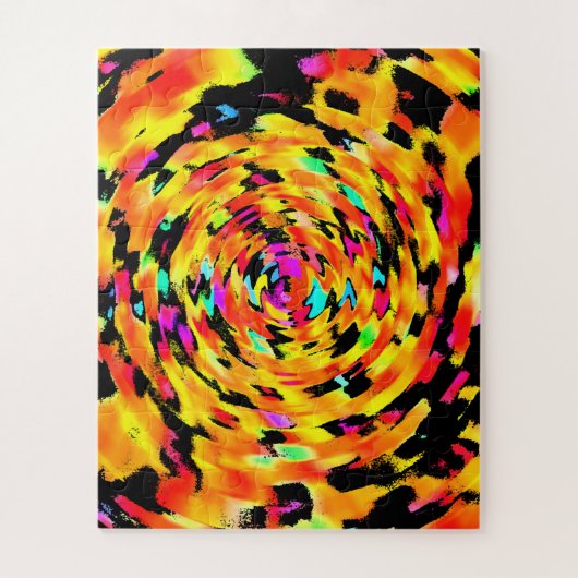 Tigress Abstract Legpuzzel (Verticaal)