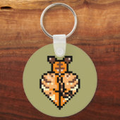 Tigress booty Sleutelhanger (Achterkant)