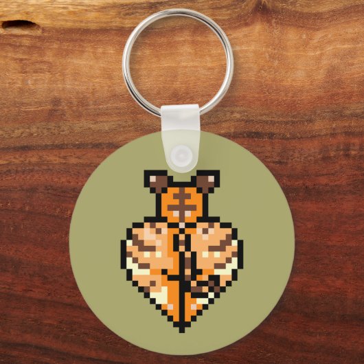 Tigress booty Sleutelhanger (Voorkant)