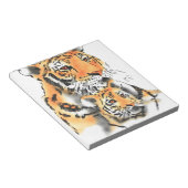 Tigress en Cub Notitieblok (Schuin)