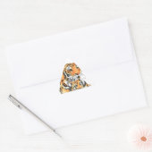 Tigress en Cub Sticker (Envelop)
