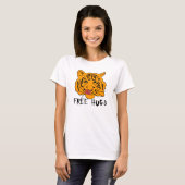 Tigress — Free Hugs T-shirt (Voorkant volledig)