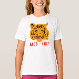 Tigress - Kiss - Kiss - Kiss Dark T-shirt