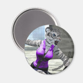 Tigress-magneet laden magneet (Voorkant / Achterkant)