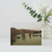 Tigris River - Hasankeyf, Turkije Briefkaart (Staand voorkant)