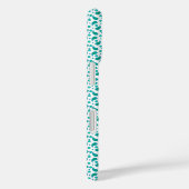 Tigroblauwgroen paisley bloemmotief naadloos patro Case-Mate iPhone case (Achterkant / Rechts)